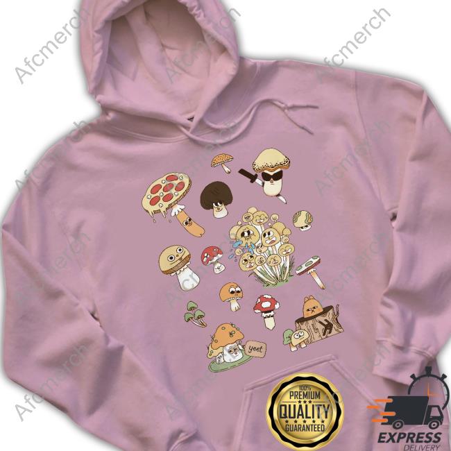 Smosh Merch Mushroom Crewneck Sweatshirt Smosh Official Smosh Merch Mushroom T Shirts