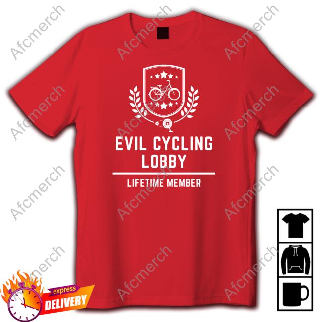 Evil Cycle Lobby Shop Evil Cycling Lobby Lifetime Member Shirt