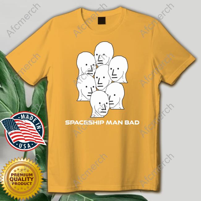 Spaceship Man Bad Hoodie