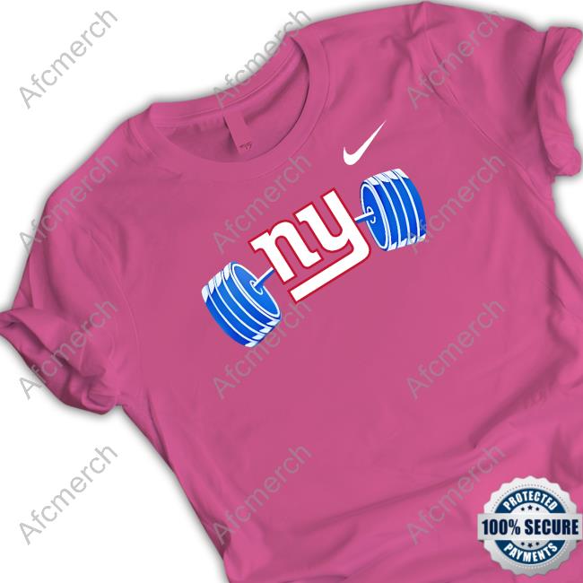 Ny New York Giants Dumbbell Shirt