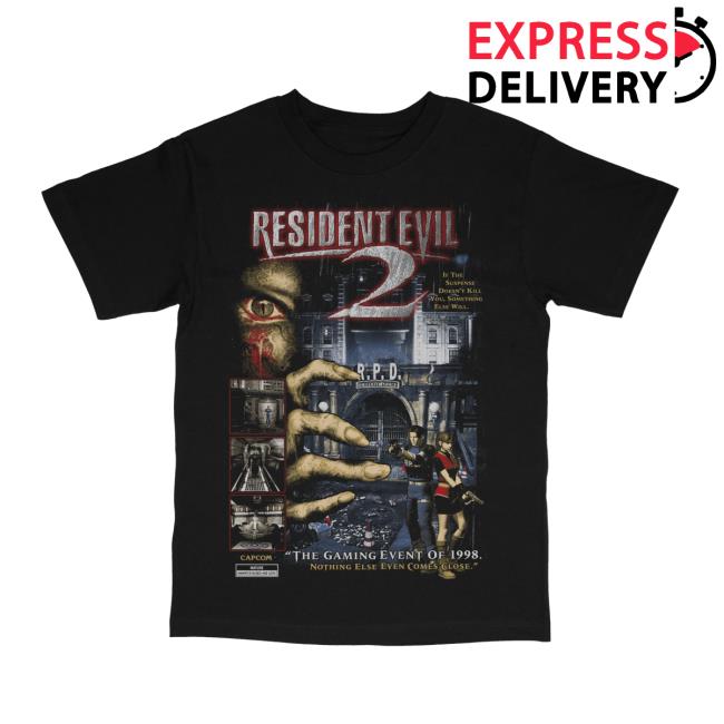 Graveyard Goods Resident Evil 2 1998 Tee Shirt