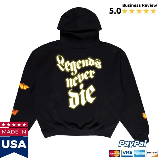 999 Legend Never Die Pullover Hoodie 999 CLUB | Juice WRLD Official Merch