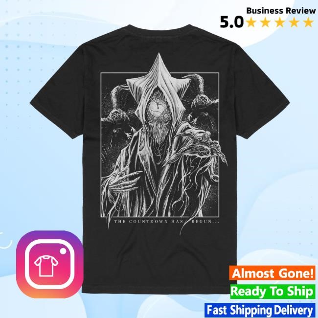 In Flames Countdown T Shirt In Flames Merch Shop