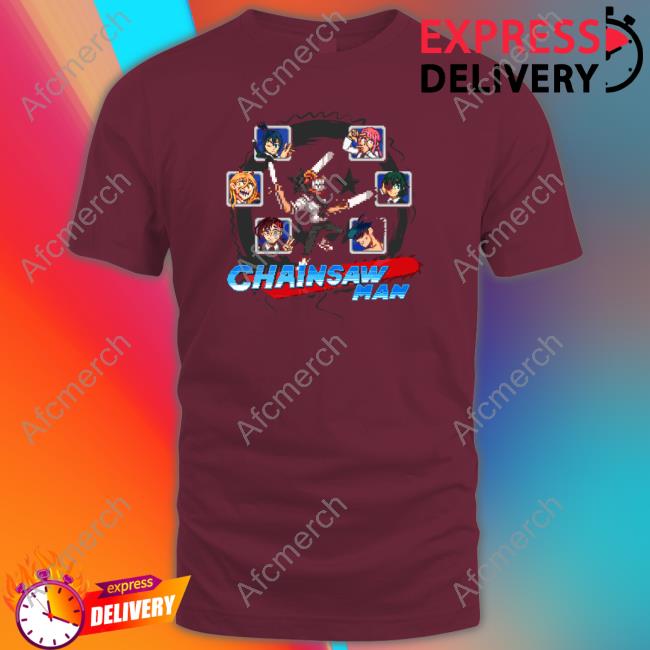 Chainsaw Man Devil Hunter Sweatshirt Shank Robot Merch Chainsaw Man Devil Hunter Limited Edition Tee Shirt