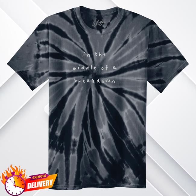 Official G-Eazy Merch Breakdown Tie Dye Shirts