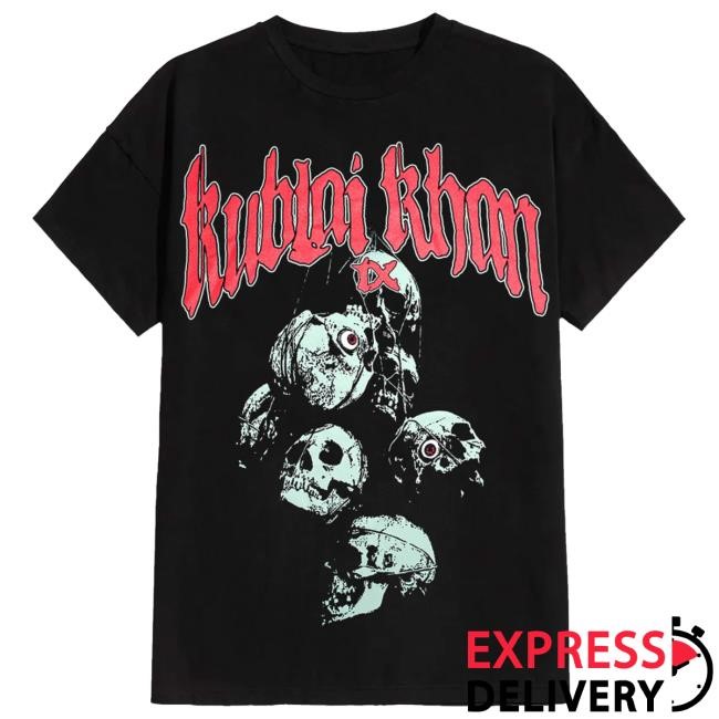Kublai Khan - Skull Collector Tee Shirt Kublai Khan TX