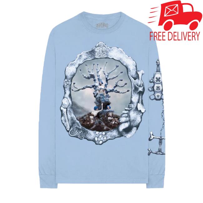 Official Ashnikko Merch Blue Magic Tree Frame T-Shirts