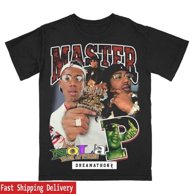 Official Dreamathon Merch Master P NOLA Dreams T Shirt