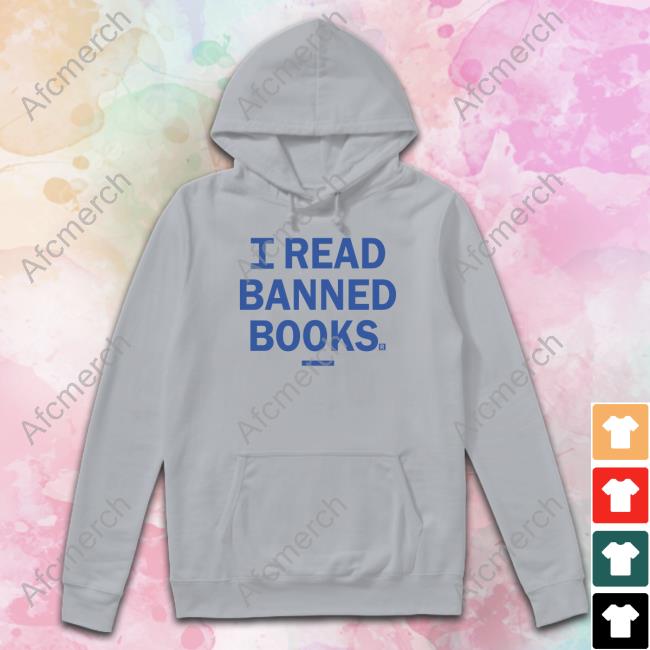Official Ray Gun Shop I Read Banned Books Sweatshirt