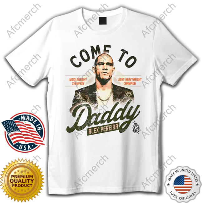 Alex Pereira Come To Daddy Tank Top