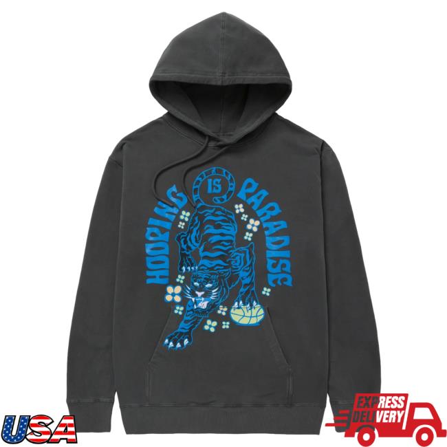 Official Overtime Tv Merch Clothing Store Shop Over Time Paradise Tiger Hood Black
