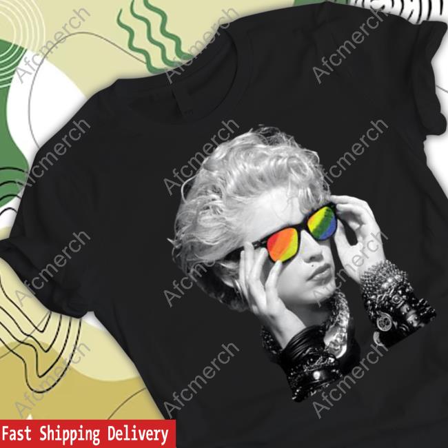 Madonna 50 Number Ones The Rainbow Edition Distressed Shirts