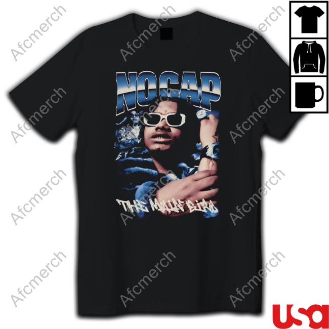 Official NoCap Merch NoCap The Main Bird Hoodies