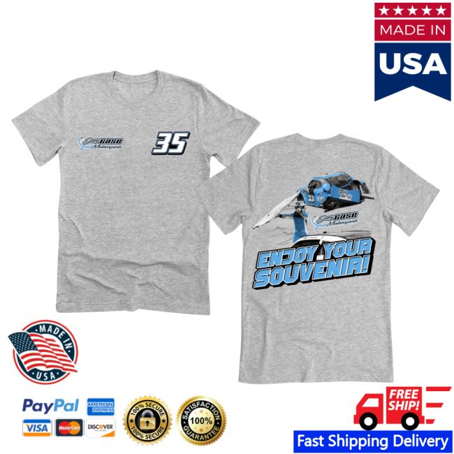 Official Joey Gase Racing Enjoy Your Souvenir Tee Shirt