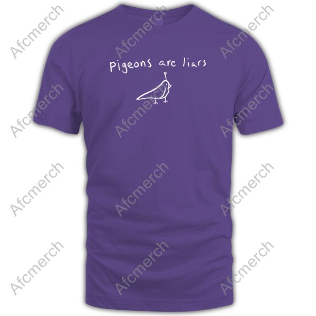 Birds Arent Real Pigeons Are Liars T-Shirt