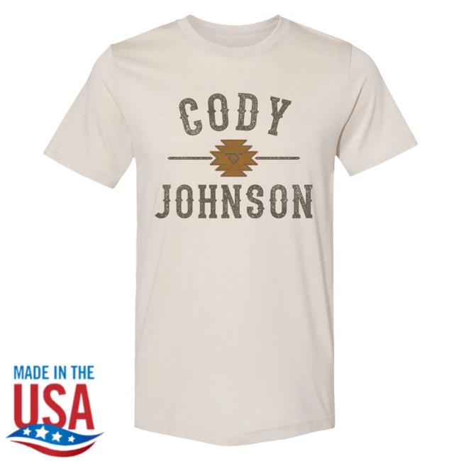 Official Cody Johnson Merch Store Cody Johnson Leather Patch Tee Cody Johnson Apparel Clothing Shop CodyJohnson