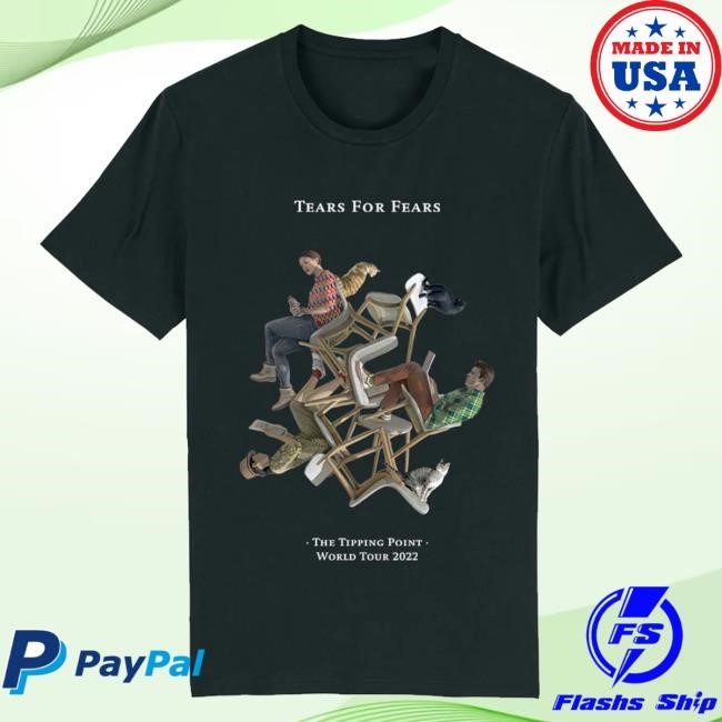 The Tipping Point Spiral Tour 2022 Black Top Shirt