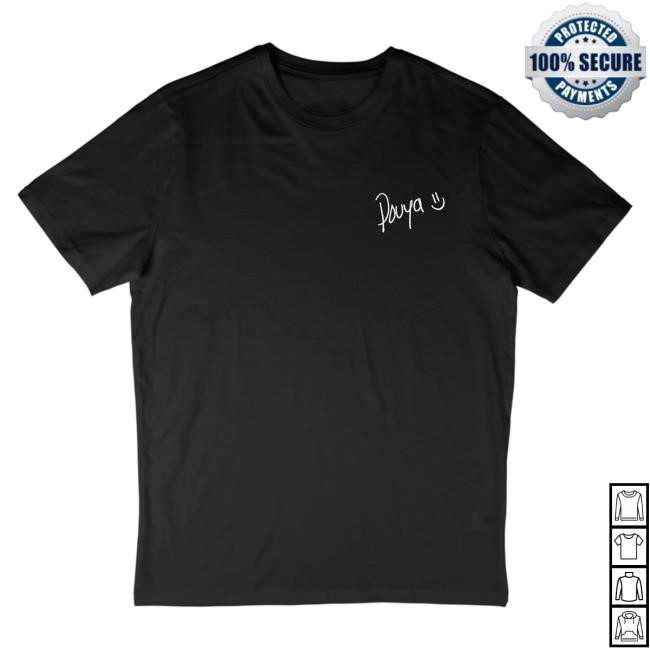 Official Pouya Merch Store Shop Pouya Signature Shirt New - Black