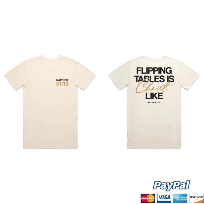 Official Bryson Gray Flipping Tables T Shirt