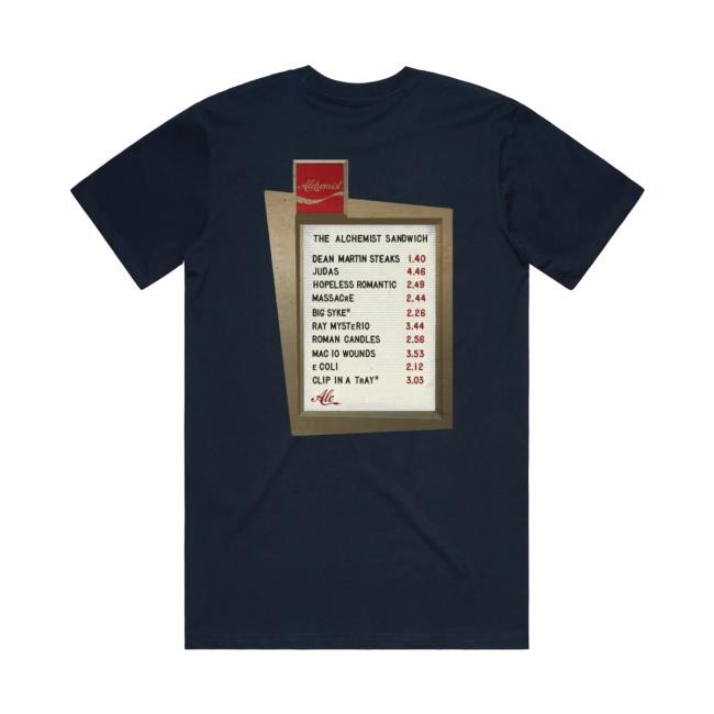 ALC Records What's On The Menu? S/S Tee ALC Records