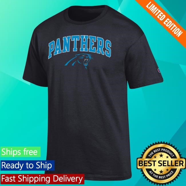 NFL Football Game Day Carolina Panthers Champion Arch Over Season Tee