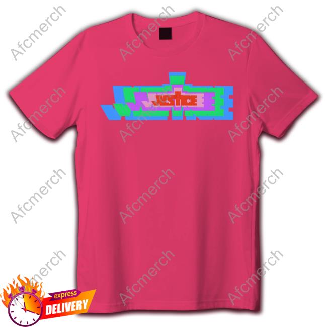 Justin Bieber Merch Justice Pink Logo Long Sleeve