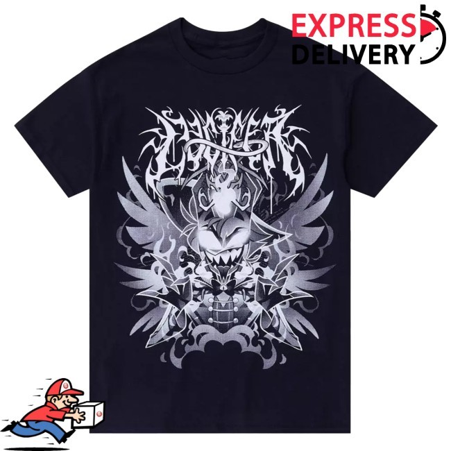 Official Hazbin Hotel Lucifer Metal Shirt - Hazbin Hotel