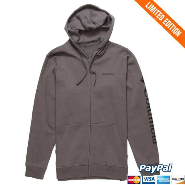 Official Tillys Merch Store Shop Columbia Trek Mens Zip-Up Crew neck Sweatshirt Tillys Apparel Clothing