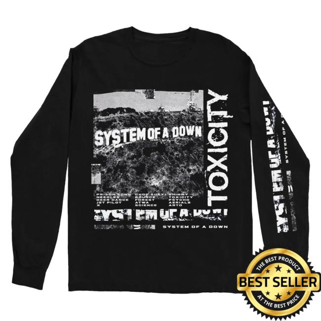 Official System Of A Down Clothing Merch Store Shop System Of A Down Toxicity Xerox Longsleeve SystemOfADown