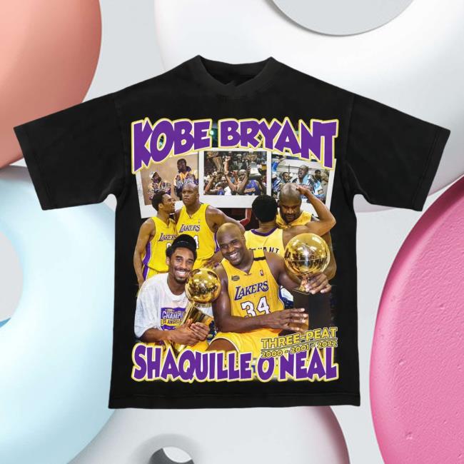 Official Do Not Disturb Clothing Store Shop Dnd By Ferris Kobe & Shaq 3-Peatr Shirt New Black