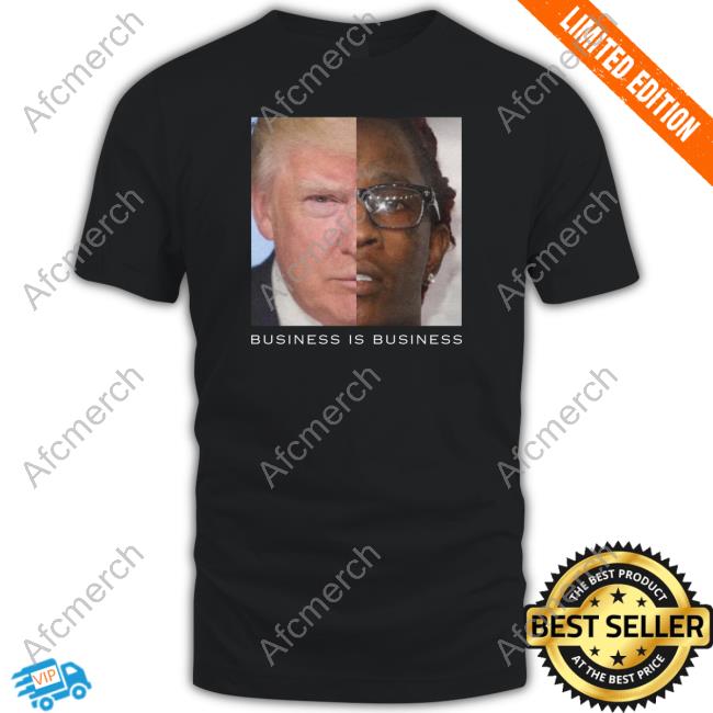 Official Shaneyyricch Merch Trump Business is Business T Shirts
