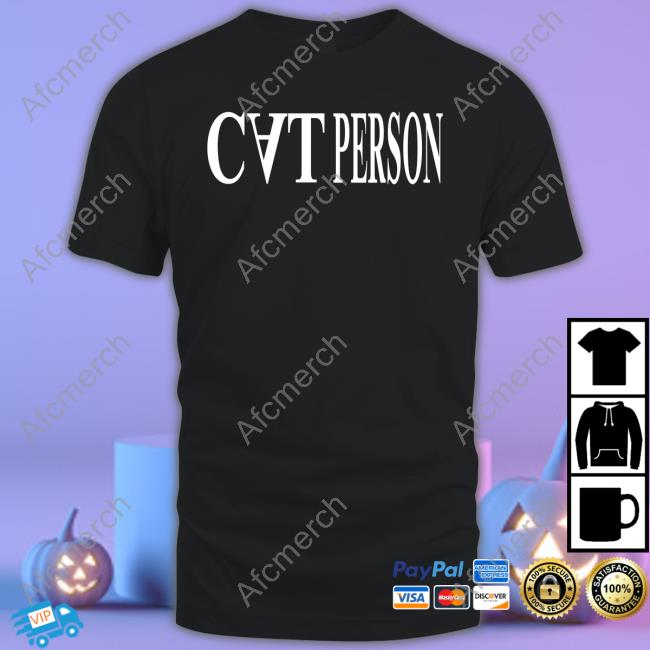 Official Cat Person Shirt