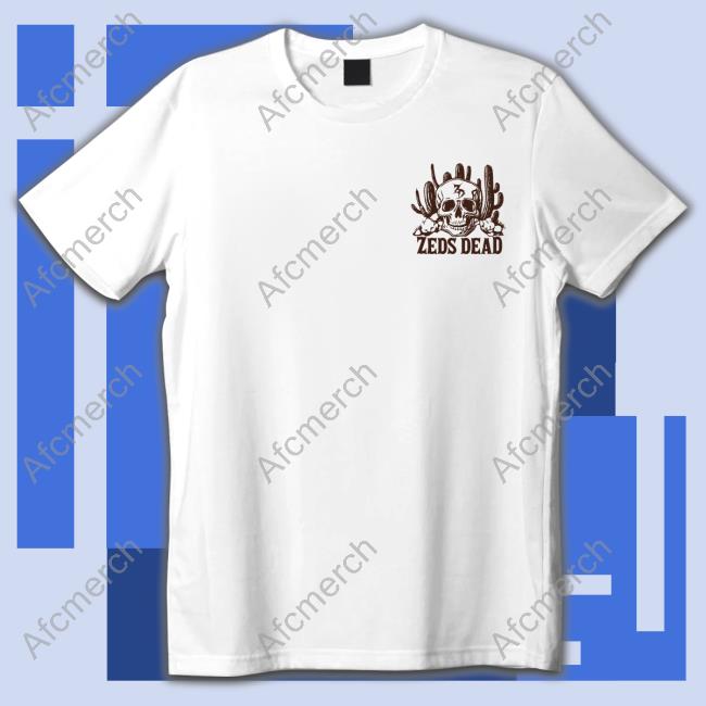 Official Zeds Dead Dry Hands Natural Tee