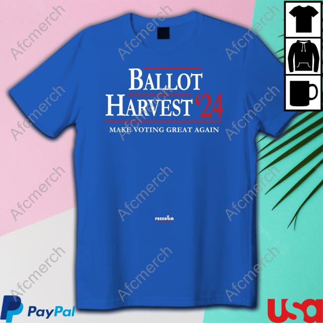 Ballot Harvest 24 Make Voting Great Again Hoodie