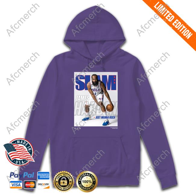 Slam Goods Merch Slam Cover Sweatshirt - James Harden