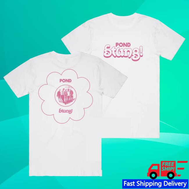 Official Pond Band Pond Stung! White Tee