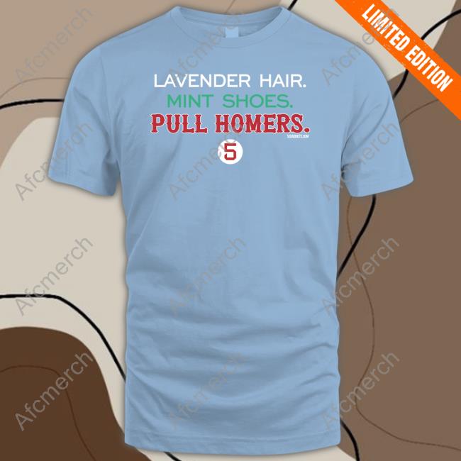 Surviving Grady Lavender Hair Mint Shoes Pull Homers Shirt