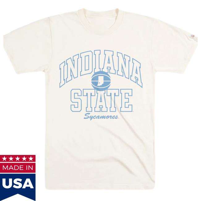 Homefield Apparel Official Store Merch Shop | Indiana State Sycamores Basketball Retro T-Shirt