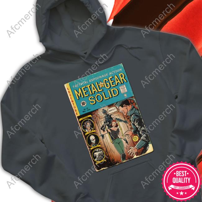 Metal Gear Solid Comic Book Covers Tee Shirt