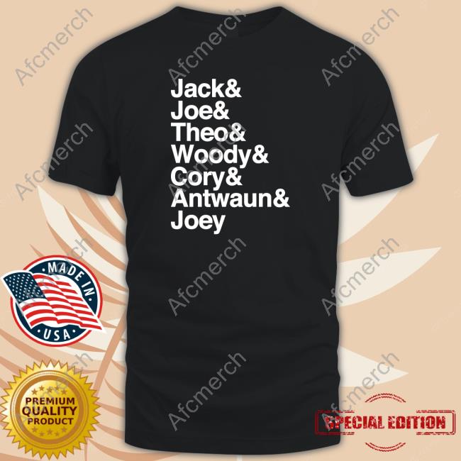 Official Vulfpeck Merch Jack Joe Theo Woody Cory Antwaun Joey Shirt
