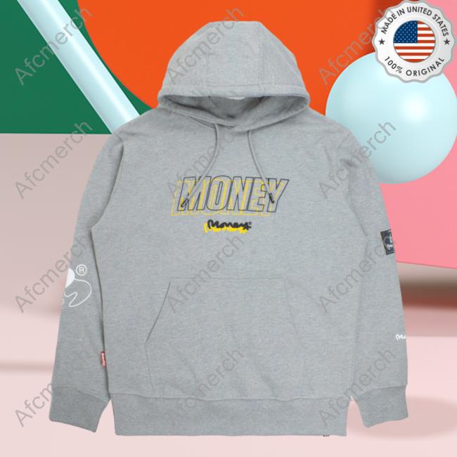 Official Money Clothing Compound Logo Sweatshirts Grey