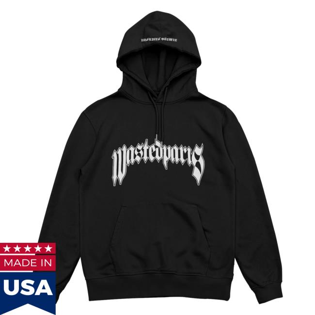 Official Wasted Clothing Wasted Paris Pitcher Attractive Hoodie