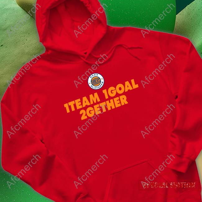 Official New York Knicks 1Team 1Goal 2Gether 2023 Tee Shirt