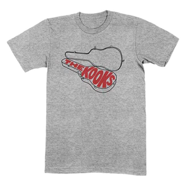 Official The Kooks Apparel Store The Kooks Guitar Case Grey T-Shirts The Kooks Clothing Shop TheKooks