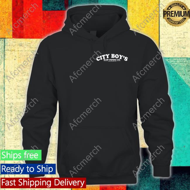 Official Hood Ville Shop City Boy's Raw Piping Co Laying Pipe Since 2015 1-800 Lay Pipe Shirt