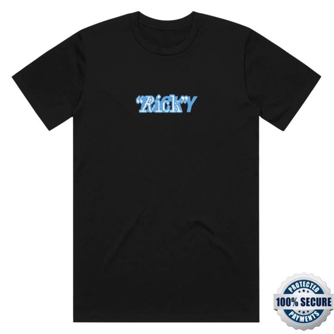 Official Store Ricky Montgomery Rick Black Tshirt