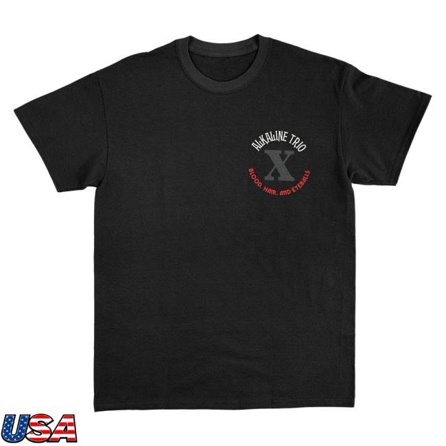 Alkaline Trio Eyeball Black T Shirt
