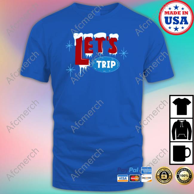 Sturniolo Triplets Merch Let's Trip Ice Shirt