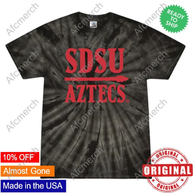 Official Sdsu aztecs Tie Dye T Shirt