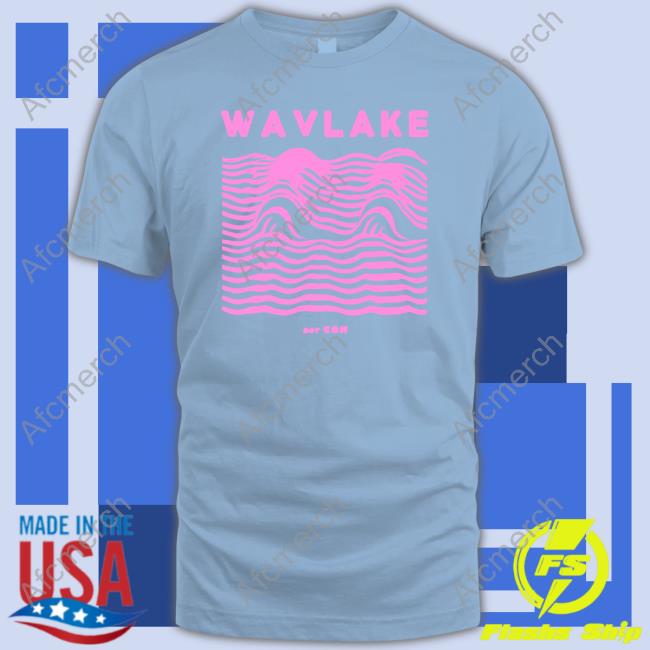 Wavlake Waves Shirts Wavlake Waves Shirt Black